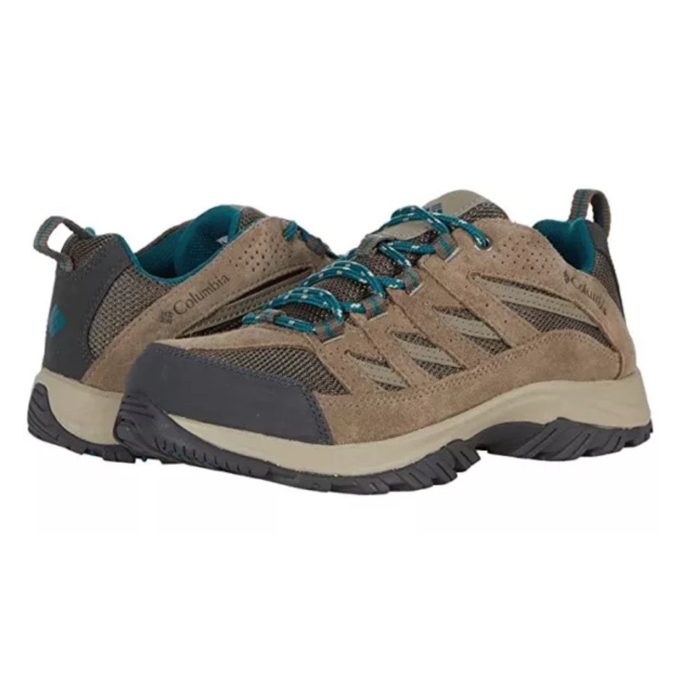 Columbia Crestwood Waterproof Hiking Shoe Women’s 10 Wide BK4595-257 Taupe NIB